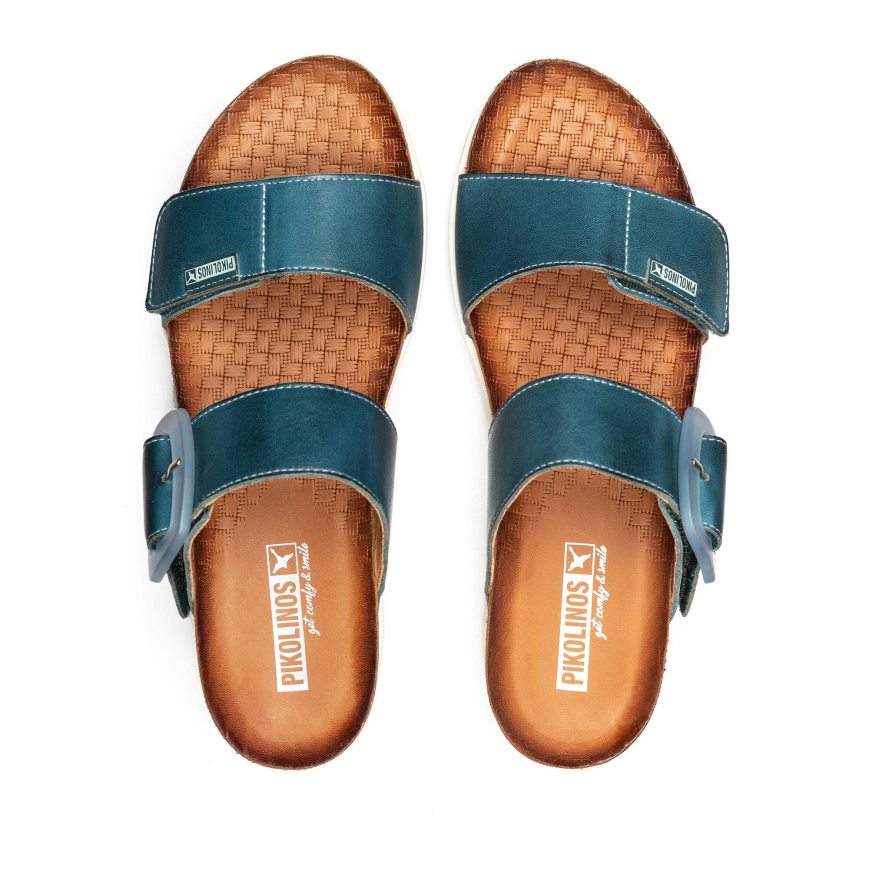 Women's Pikolinos MENORCA Sandals Turquoise | NZ HQ50A12